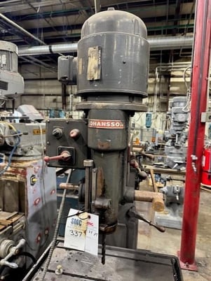 Johansson Drill Press, 2/1 HP, 230 V., - Image 3