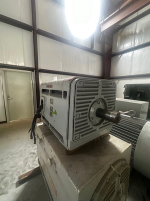 250/62.5 HP 1765/880 RPM Reliance, Frame 5008S, ODP, 280 A, 440 Volts, reconditioned - Image 1