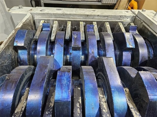 American #TRS-24x25-EG-HD-DE, 24" x 25" pulverizer gun blaster, 40 HP, rebuilt 2024 - Image 7