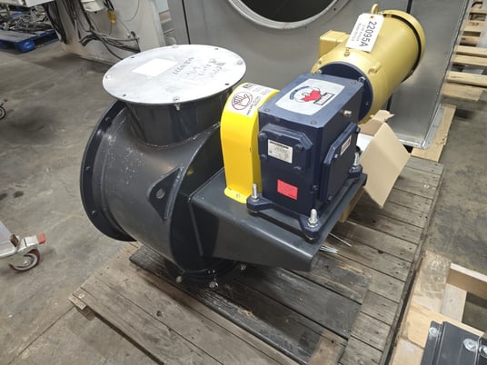 Airlock #RV12-6, 1175 RPM, Fr.184C, Control panel, 2 HP Baldor motor - Image 3