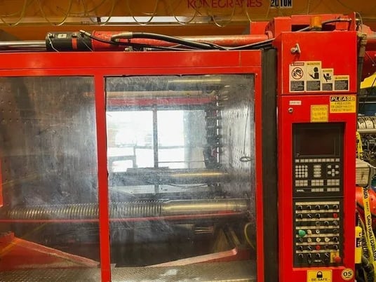 1000 Ton, 165 oz., Engel #Duo-11050/1000WP, 55.1" x 45.27" tie bar spacing, 2005 - Image 3