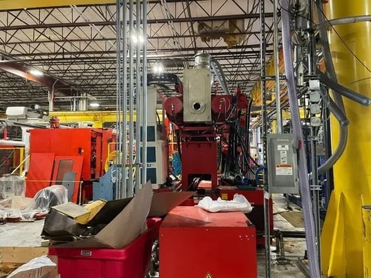 1000 Ton, 165 oz., Engel #Duo-11050/1000WP, 55.1" x 45.27" tie bar spacing, 2005 - Image 6