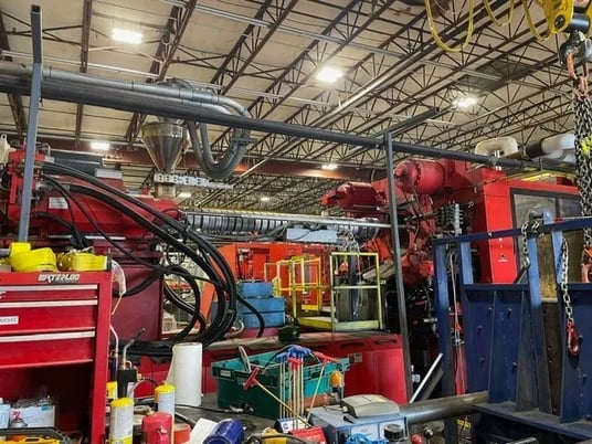 1000 Ton, 165 oz., Engel #Duo-11050/1000WP, 55.1" x 45.27" tie bar spacing, 2005 - Image 7