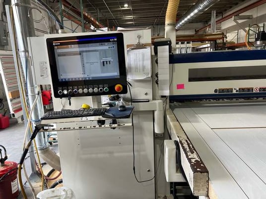 Gabbiani #GT-2-115, Rear Load Panel Saw, 30/3 HP, 4680 RPM, 3.15" shafts, 15.75" diameter blade, 7.87" - Image 5