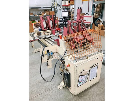 J & P Machines #4-RSDC, Pocket Hole Boring Machine Throughfeed, 10-15 PPM, 1.5"-6" Width capacity - Image 4