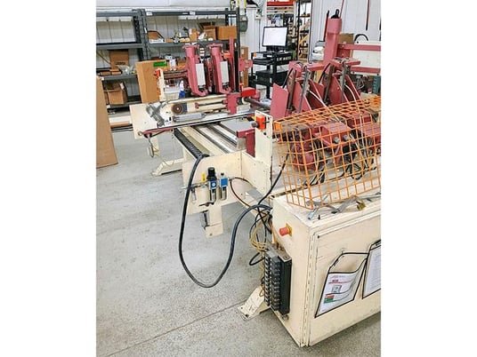 J & P Machines #4-RSDC, Pocket Hole Boring Machine Throughfeed, 10-15 PPM, 1.5"-6" Width capacity - Image 5