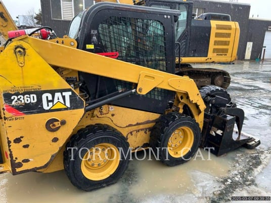 Cat 236D, Skid Steer Loader, 10250 hours, S/N: BGZ04264, 2018 - Image 2