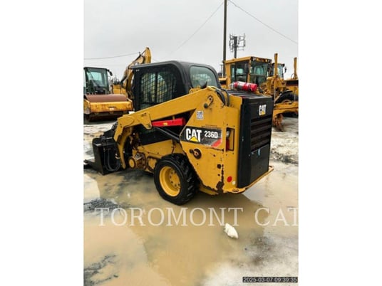 Cat 236D, Skid Steer Loader, 10250 hours, S/N: BGZ04264, 2018 - Image 3