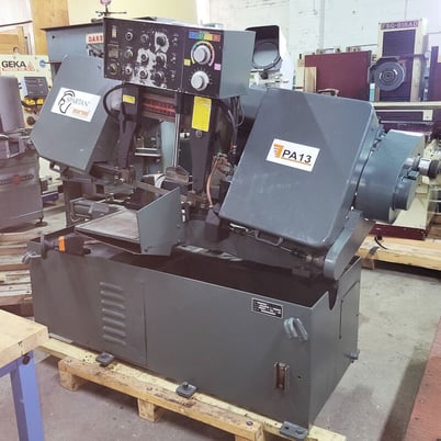 13" x 14" Marvel #PA13/2, horizontal automatic band saw, 150" x 1-1/4" blade, 80-400 SFPM - Image 1
