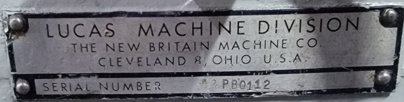 60" x 60" Lucas, air lift rotary table, 360&deg; manual rotation manual clamp lock - Image 3