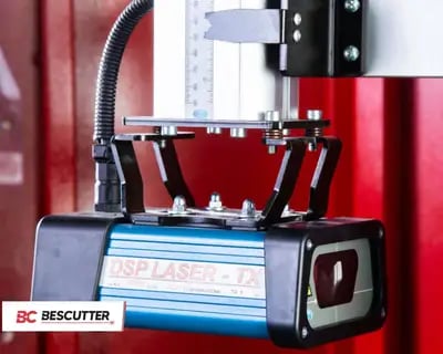 250 Ton, BesCutter K Series, CNC Press Brake, 10/13 FT, Delem DA69T Control - Image 4