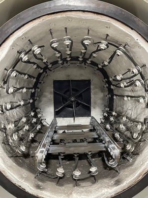 24" width x 36" L x 24" H, C.i.hayes, 1450&deg;F electric vacuum furnace - Image 2