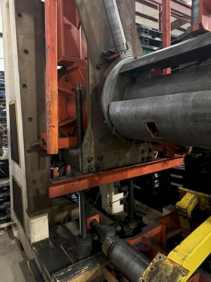 30000 lb. U.S. Industrial #M24, coil-feedline, 42" width, 30"-72" OD, 20"-24" ID, 12" pinch roll diameter - Image 3