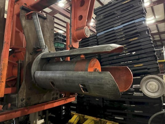 30000 lb. U.S. Industrial #M24, coil-feedline, 42" width, 30"-72" OD, 20"-24" ID, 12" pinch roll diameter - Image 4