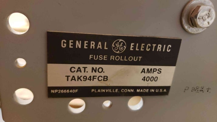 4000 Amp. General Electric, TAK94FCB, Fuse Rollout (7 available) - Image 2