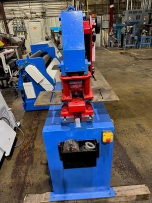 Kingsland #50XA, Ironworker, 50 ton, 7" throat, 4" angle, 4 HP, S/N 788896, 50XA - Image 2