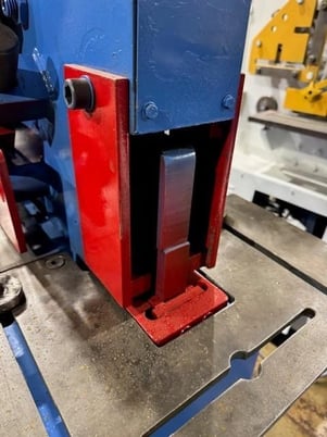 Kingsland #50XA, Ironworker, 50 ton, 7" throat, 4" angle, 4 HP, S/N 788896, 50XA - Image 7