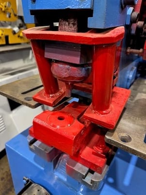 Kingsland #50XA, Ironworker, 50 ton, 7" throat, 4" angle, 4 HP, S/N 788896, 50XA - Image 10