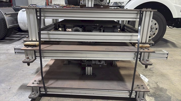 54" x 54" Ellison Cell Table With Rotary Top - Image 1