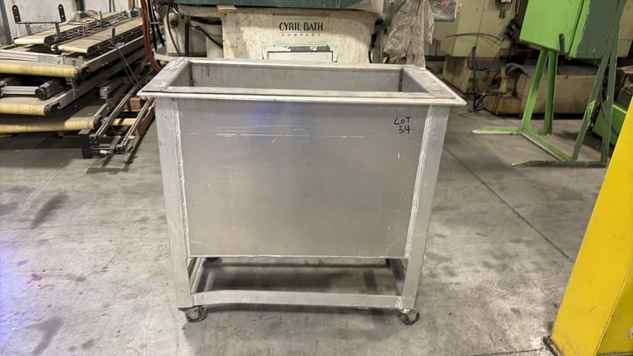 Stainless Steel Tub/cart - Image 1