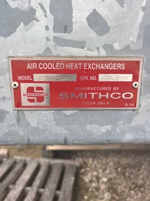 2548 sq.ft., 2000 psi, Smithco #1F34-140-2, air fin coolers, Carbon Steel, 150&deg;F, 1" od tubes, 2008 - Image 9