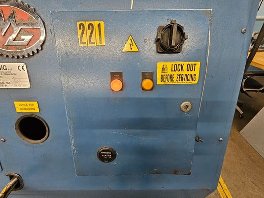 M.g. #420/16, 4-roll hydrauic plate roll, cone rolling attachment, movable pendant arm, 1997 - Image 5