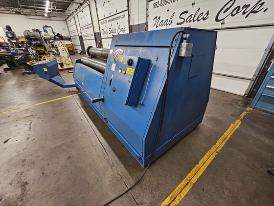 M.g. #420/16, 4-roll hydrauic plate roll, cone rolling attachment, movable pendant arm, 1997 - Image 8