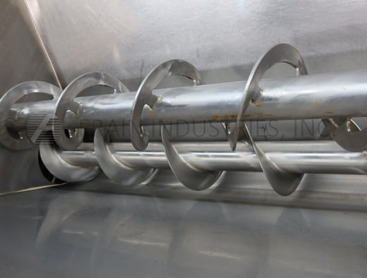 Feeder Auger, 10 CuFt, pre feeder, dual screws, 4-1/2" flanged discharge, 0.75 HP - Image 2