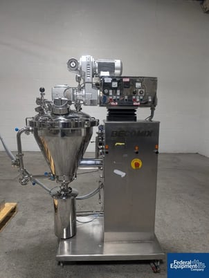 Becomix #RW30 Mixer Homogenizer, Stainless Steel, 30 Liter, jacketed for 4 bar(58 psi) at 152 c, top mounted - Image 5