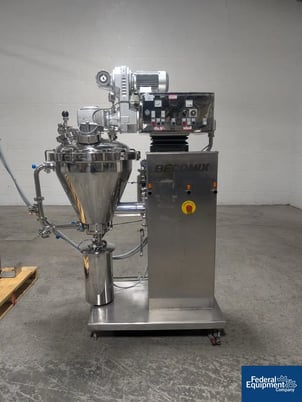 Becomix #RW30 Mixer Homogenizer, Stainless Steel, 30 Liter, jacketed for 4 bar(58 psi) at 152 c, top mounted - Image 7
