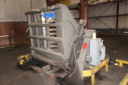 7500 lb. Hydraulic coil up-ender, 60" x 60" platform, 8' W x 9' 7"L x 5' 3"H - Image 2