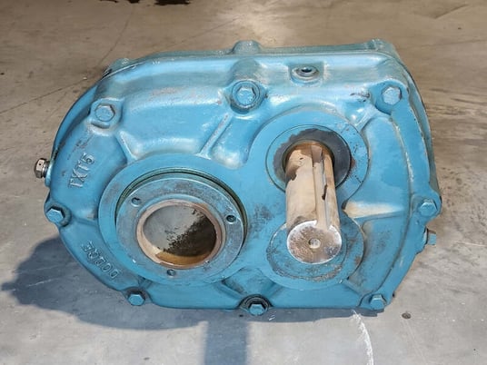 3 HP, Dodge #TXT525T, torque arm double reduction speed reducer, 25.56:1 ratio - Image 1