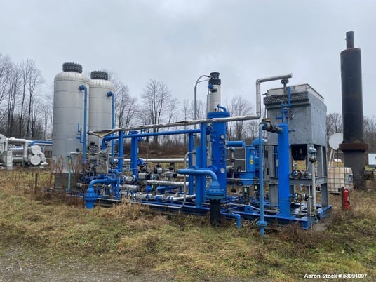 Natural Gas Liquids Extraction, refrigerated joule thomson effect, 15000M, skids - Image 1