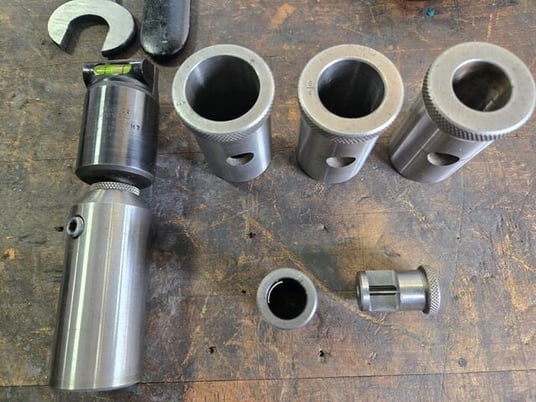 Case, endmill sharpening fixture w/ case and tooling, air filter - Image 3