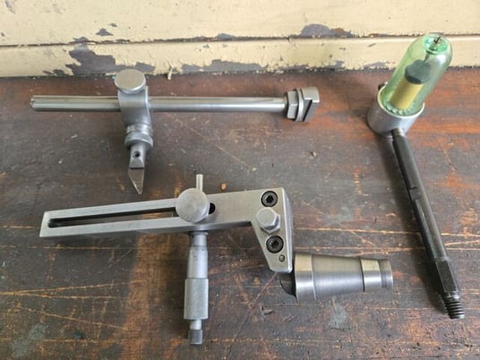 Case, endmill sharpening fixture w/ case and tooling, air filter - Image 4