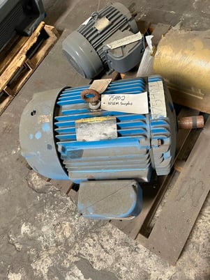 50 HP 3540 RPM Baldor 0108343142-000060, Frame 326TS, TEFC, 208-230/460 Volts - Image 2