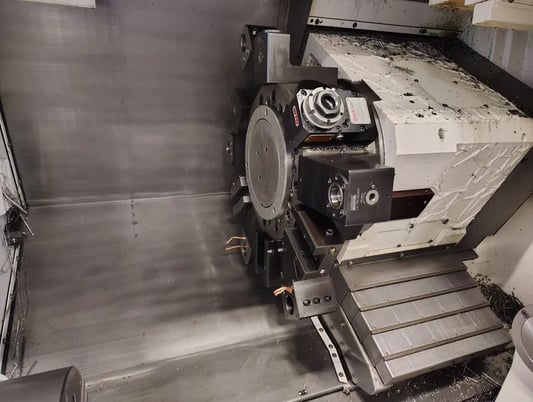Mazak #Quick-Turn-250MY, CNC lathe, 26.5" swing, 10" chuck, 3.1" bar, Mazatrol Smooth G Control, 2020 - Image 2