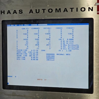 Haas #VF-3SS, vertical machining center, 24+1 automatic tool changer, 40" X, 20" Y, 25" Z, 12000 RPM, #40 - Image 10