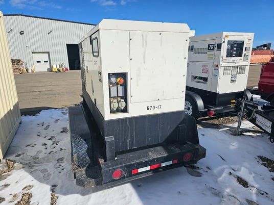 40 KW Chicago Pneumatic #CPG-70, diesel generator set, 120/240 Volts, 1-phase - Image 2