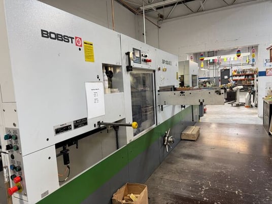 250 Ton, Bobst #SP-102-CER, Automatic Die-Cutting Machine, 40-1/8" x 28-3/8" max sheet, 7500 sheets/hr, paper - Image 5