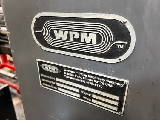 WPM #Flex, " Portable" Gluer, inline, 22.75" repeat, 38" width, 18" pan roller width, 2012 - Image 1