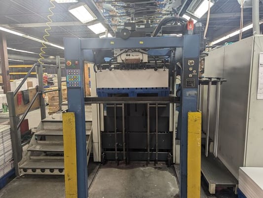 KBA #RA-105-6+L-CX-PWVA, Sheetfed Offset Press, (6) Color, with coater, 29.1" x 41.3" max sheet, 1.2mm thick - Image 2
