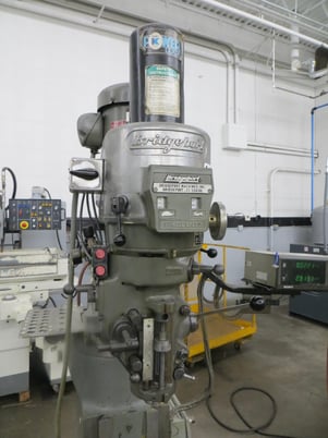 Bridgeport #Series-I, vertical knee mill, Sony Magnescale LH10 2-Axis digital read out, 2 HP, Bridgeport - Image 3