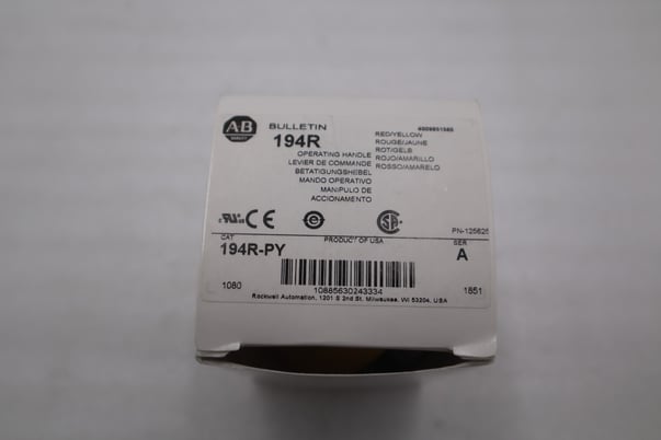 NEW OPEN BOX Allen-Bradley Allen-Bradley 194R-PY Operating Disconnect Handle 194RPY - G233A - Image 1