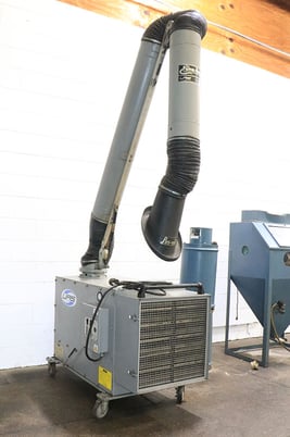 1500 cfm United Air Specialty #VP-1500, dust collector, 3 HP, 2005 - Image 3