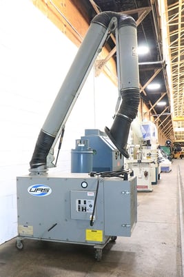 1500 cfm United Air Specialty #VP-1500, dust collector, 3 HP, 2005 - Image 5