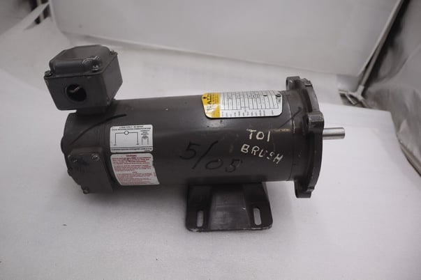 Baldor CDP3330 Motor 1750 RPM 4.8A 3336P 90VDC 5/8" STOCK 2172-A - Image 1