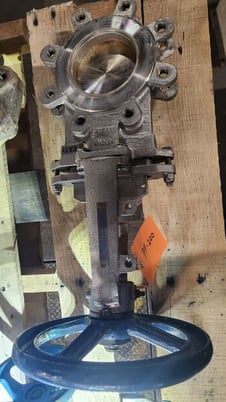 FNW VALVE CO, SIZE: 4, BODY: CF8M 4" MANUAL VALVE STOCK PF - 200 - Image 2
