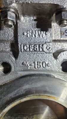 FNW VALVE CO, SIZE: 4, BODY: CF8M 4" MANUAL VALVE STOCK PF - 200 - Image 6