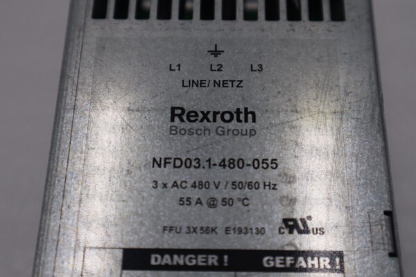 NEW OPEN BOX REXROTH NFD03.1-480-055 Powerline Filter STOCK G287 - Image 2